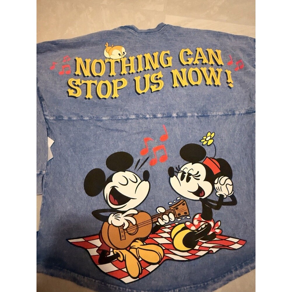 Disney WDI Cast Exclusive Runaway Railway Spirit Jersey Mickey Minnie Mouse S
